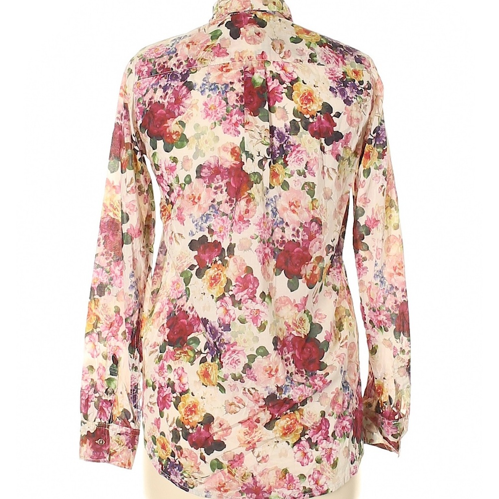 Floral Long Sleeve Button-Down - Picture 5 of 6
